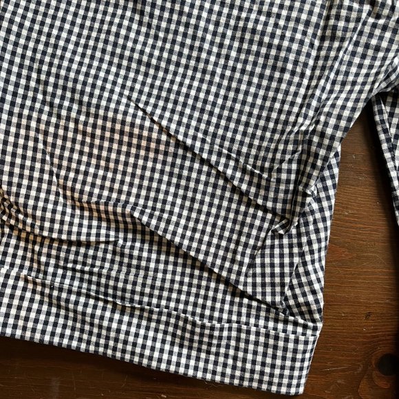 Ralph Lauren Unisex Navy and White Gingham Bermuda Shorts Size 10 - Picture 5 of 5